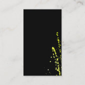 水彩緑鮮やか表現型 名刺 (裏面)