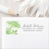 水彩緑 ラベル (インサイチュ)