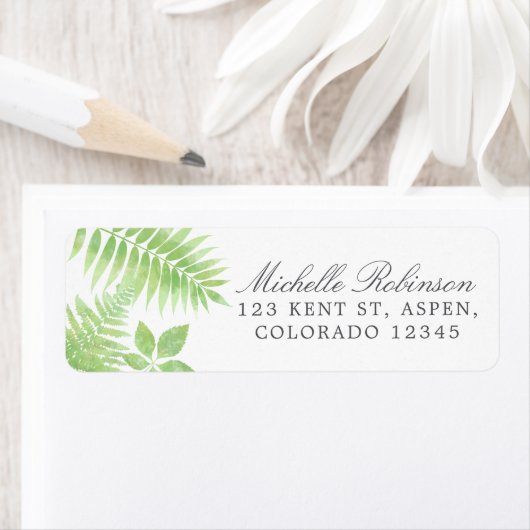 水彩緑 ラベル (インサイチュ)