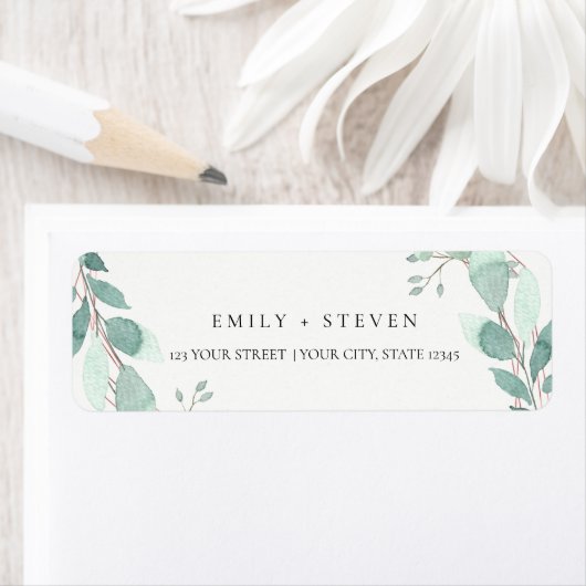 水彩緑 ラベル (インサイチュ)