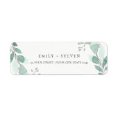 水彩緑 ラベル (正面)