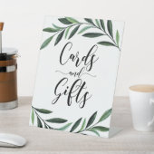 水彩緑  台座サイン (インサイチュ)