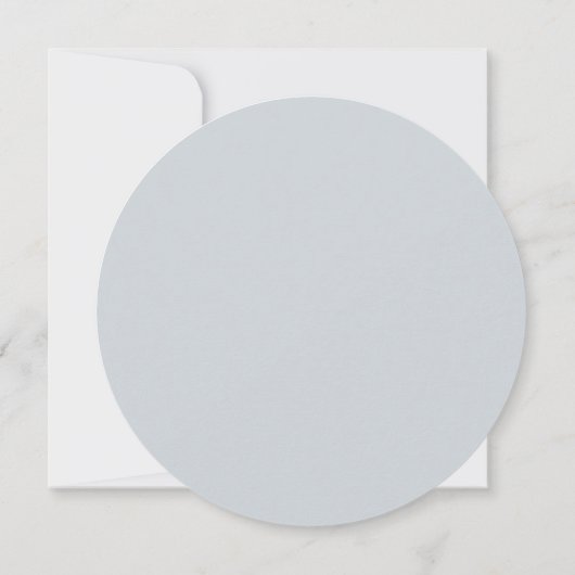 水彩緑、白、灰色ありがとうございます 招待状 (裏面)