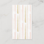 水彩線画の森の赤ちゃん動物ありがとうございます エンクロージャーカード (裏面)