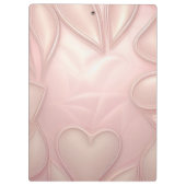 水彩美しいアライグマのカップルと花 クリップボード (裏面)