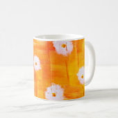 水彩美しい花 コーヒーマグカップ (正面右)