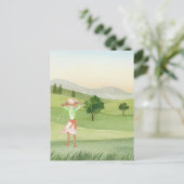 水彩美学自然景観 ポストカード (スタンド正面)