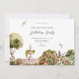 水彩美観庭園 招待状