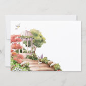 水彩美観庭園 招待状 (裏面)