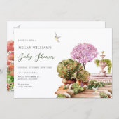 水彩美観庭園 招待状 (正面/裏面)