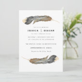 水彩羽デュオリハーサルディナー 招待状 (スタンド正面)