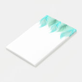 水彩羽モダン ポストイット (アングル)