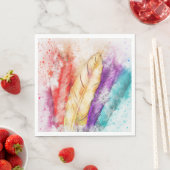 水彩羽紙ナプキンス スタンダードランチョンナプキン (インサイチュ)