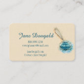 水彩羽芸術的ペンクラシックライター 名刺 (正面)