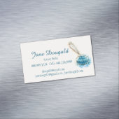 水彩羽芸術的ペンクラシック公証人部 マグネット名刺 (インサイチュ)