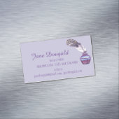 水彩羽芸術的ペンクラシック公証人 マグネット名刺 (インサイチュ)