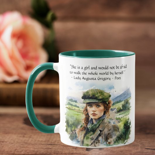 水彩聖パトリックの日アイルランド引用文for Her マグカップ