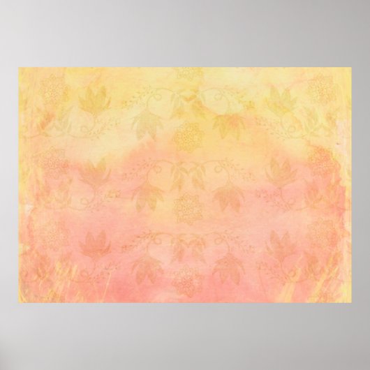 水彩背景の壁紙 ポスター (正面)