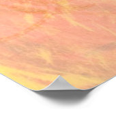 水彩背景の壁紙 ポスター (角)