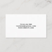 水彩背景テクスチャ 名刺 (裏面)