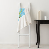 水彩背景デザイン シェルパブランケット (インサイチュ)