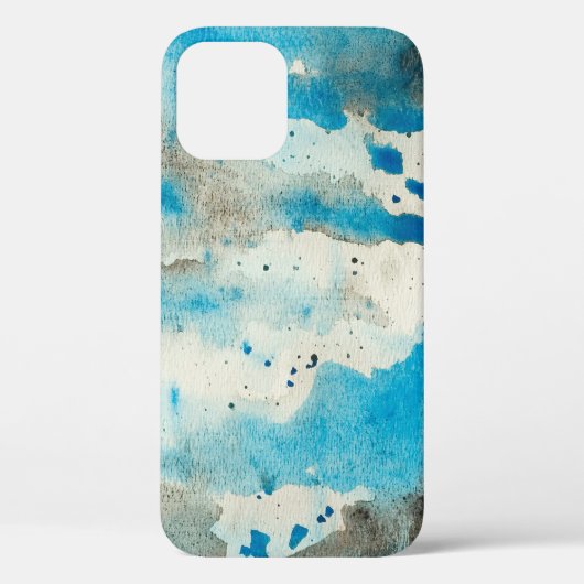 水彩背景デザイン Case-Mate iPhoneケース (裏面)