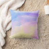 水彩背景 クッション (ブランケット)