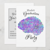 水彩脳 招待状 (正面/裏面)