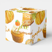 水彩自家製パンプキンパイ&トリートモノグラム フェイバーボックス (裏面サイド)