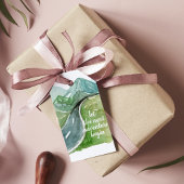 水彩自然次の冒険を始めよう ギフトタグ