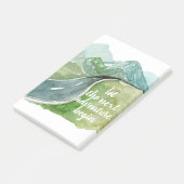 水彩自然次の冒険を始めよう ポストイット (アングル)