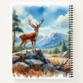 水彩自然画像 ノートブック (裏面)