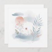 水彩自然06 シーズンカード (正面/裏面)