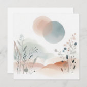 水彩自然07 シーズンカード (正面/裏面)