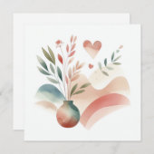 水彩自然11 シーズンカード (正面/裏面)