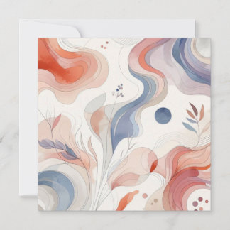 水彩自然12 シーズンカード