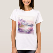 水彩自然 Tシャツ (正面)