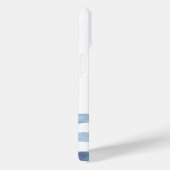 水彩航海のいかりライトブルーストライプ Case-Mate iPhoneケース (裏面 / 右)