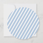 水彩航海のビーチ結婚式保存日 セーブザデート (裏面)