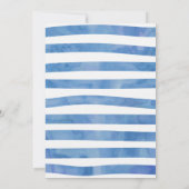 水彩航海の誕生日招待状 招待状 (裏面)