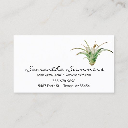 水彩航空工場 名刺 (裏面)