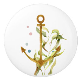 水彩船いかりアートコースタルバケーションハウス セラミックノブ