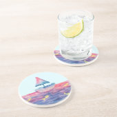 水彩船 コースター (側面)