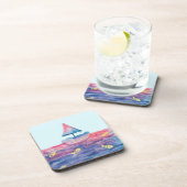 水彩船 コースター (右側)