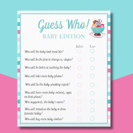 水彩色アイスクリームサンデゲットウィーダーベビー チラシ