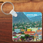 水彩色オランジスタッド、アルバ キーホルダー (正面)