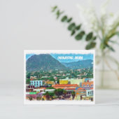 水彩色オランジスタッド、アルバ ポストカード (スタンド正面)