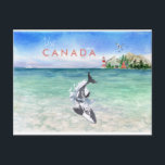水彩色オルカ | Vintage Travel Canadaポストカード ポストカード<br><div class="desc">カナダを愛するすべての人のための完璧な芸術作品。森の中のキャビンの水の色のイラストレーション魅力的と、西海岸の沖で泳ぐオルカを特徴とする。デザインの右側カスタムにある[このデザインテンプレートを編集する]ボックスまたは青い[文字を編集すクリックる]ボタンを使用しての配置を行うと、フォントと色を変更しカスタマイズて、このデザインに追加の情報や画像を追加します。クリックカスタマイズ「続く」を選択して完全な編集オプションを開く。調整もし品(サンキューカード等)が必要な場合は連絡ご注文をカスタムお願い。****要カスタム求の場合は救済、この商品をカートに入れないで。代わりに、電子メールでリクエストをlauraliseprovencher@gmail.comに送る商品へのリンクが利用可能になった時点で電子メールで送信される。そのリンクを使用して注文を行うことができる。48時間まで許可して。</div>