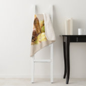 水彩色クーガーキッテンマウンテンライオン野生動物 シェルパブランケット (インサイチュ)