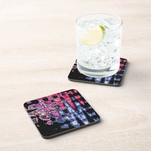 水彩色デザイン コースター (右側)